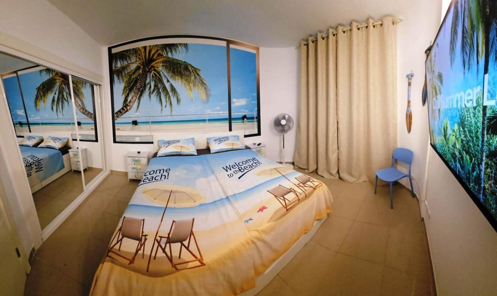 Blue Bay Paradise - Beach Front Apartment With Sea View Playa Paraíso Eksteriør bilde